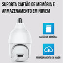 Câmera de Segurança 360 Inteligente Wi-Fi Full HD - SecurityPro® [Últimas Unidades 🔥]