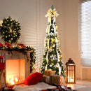 Árvore de Natal Dobrável + BRINDE🎄 - (Completa Com Bolinhas, Pisca Pisca e Fitas) -  [FRETE GRÁTIS]