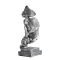 Escultura "Silêncio Vale Ouro"